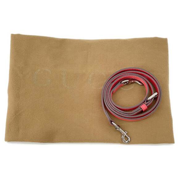 GUCCI Authentic Brown Leather Shoulder Bag - Picture 16 of 16